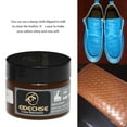 thumbnail image 1 of Leather Cream Color Restore Filler cream leather Leather Repair Cream for Couch Sofa Chair Jacket, Brown, 1 of 8
