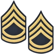 Army Sergeant First Class SFC E7 Cloth Rank for ASU Size Male Sew On