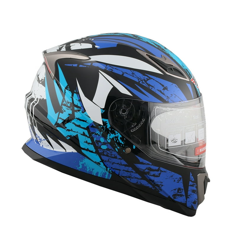blue biohazard full face motorcycle helmet Youth Kids Typhoon M Features Tough outer shell Durable full Daytona Cruiser Metal Flake Helmet,