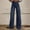 Navy, variant on Aobny Jeans for Women Baggy Black Rayon Colored Jeans Full High Waisted Boyfriend Womens Jeans