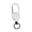 White, variant on Retractable Keychain Keychain Lanyard Retractable Badge Holder Reel Sturdy ABS Steel Cord for Fishing Travel