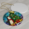 thumbnail image 3 of Penguin Stained Glass Ornaments, Penguin Ornament,Penguin Christmas Tree Ornament, Penguin Xmas Decorations XRa59z, 3 of 5