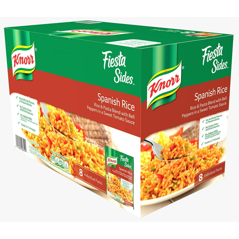 Knorr Rice Sides, Spanish Rice, 5.6 Ounce (8 Pack)