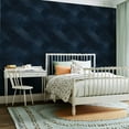 thumbnail image 2 of Peel and Stick Wallpaper Contact Paper Blue Navy Stripe Herringbone Diagonal Stripes Repetitive Symmetry Self Adhesive and Removable 23.6in x 118in, 2 of 8