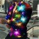 thumbnail image 1 of Camisa de hombre camisa retro casual cómoda camisa hawaiana de verano camisa de manga larga con solapa diseño de botones de moda hawaiana vaion, 1 of 6