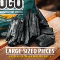 thumbnail image 3 of Carbón vegetal FOGO de madera dura brasileña en trozos, bolsa de 8 kg, 3 of 7