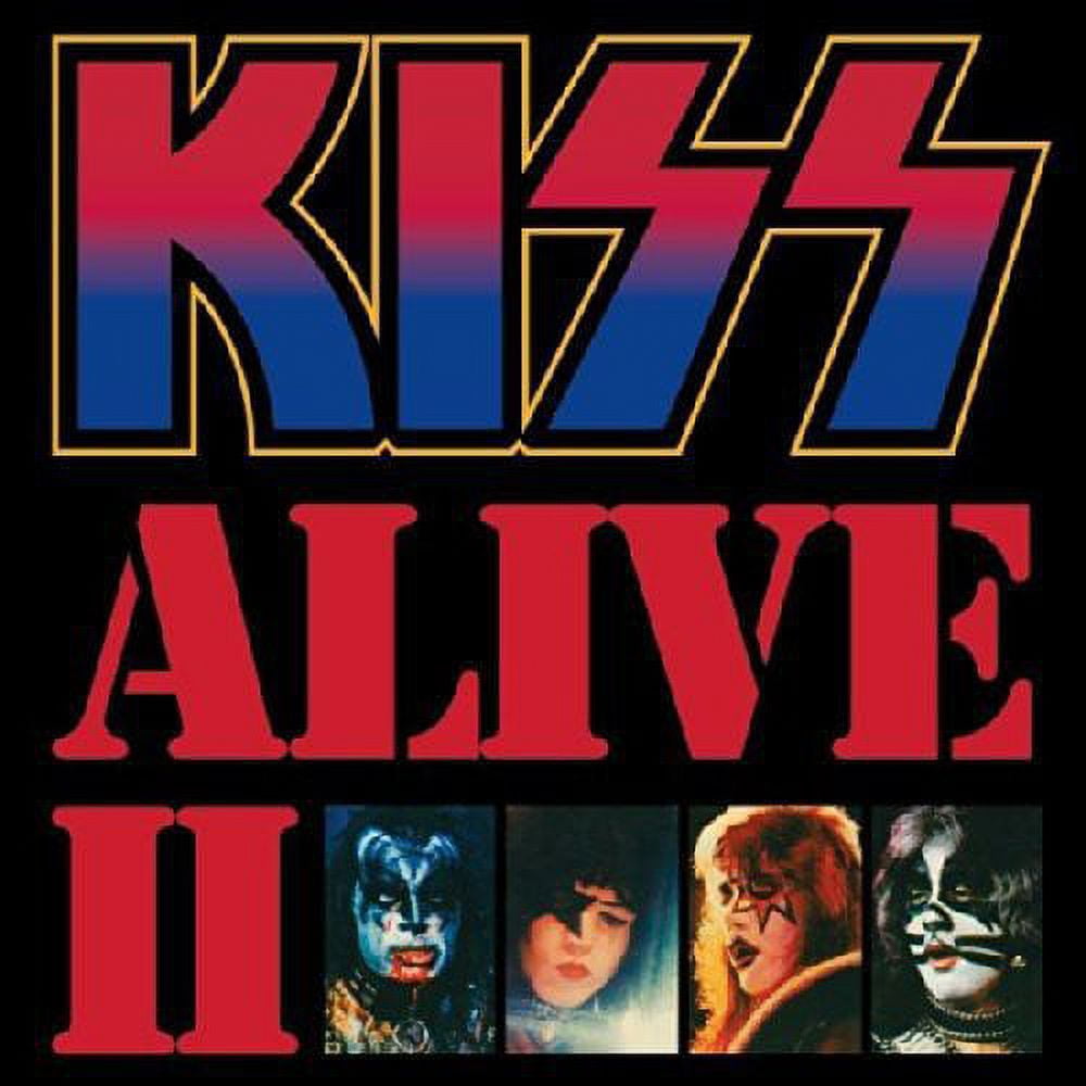 Kiss - Alive II Remastered Heavy Metal CD with Limited