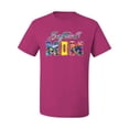 thumbnail image 2 of Wild Bobby, Colorful Softball Mom, Mother's Day, Men Graphic T-Shirt, Fuschia, 5XL, 2 of 3
