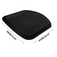 thumbnail image 5 of Gel Seat Cushion, Honeycomb Ice Cooler Pad for Long Sitting, Summer Cool Seat Cushion for Office and Car, Ergonomic Breathable Chair Mat for Comfort and Pressure Relief Support, by UKHCCC, 5 of 9