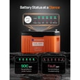 thumbnail image 3 of Batería ECO-WORTHY 12V 100Ah LiFePO4 con Bluetooth y pantalla LED, 3 of 9