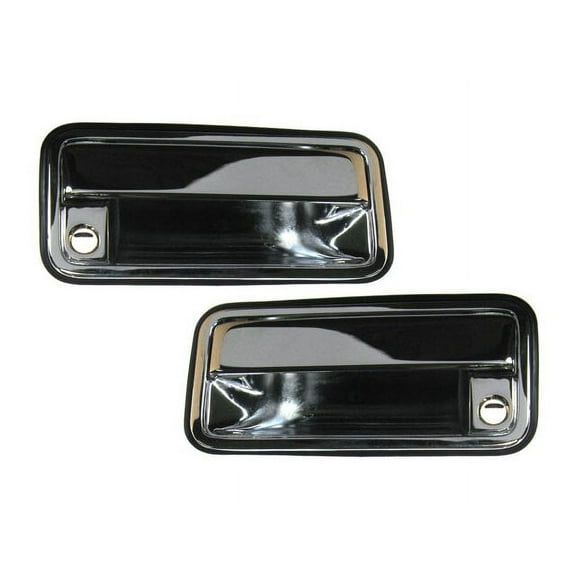 Left and Right Door Handle Set 2 Piece - Compatible with 1988 - 1994 GMC K2500 1989 1990 1991 1992 1993