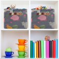 thumbnail image 7 of FREEAMG Cute Hand Drawn Farm Animals and Plants Storage Basket, Durable Canvas Organizer With Handles Large Collapsible Storage Bins Boxes for Home Office - 2 Pack, 7 of 7