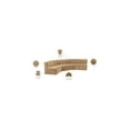 thumbnail image 2 of Meridian Furniture Arc Camel Velvet Modular Sectional, 2 of 15