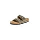 thumbnail image 1 of Sandalias Birkenstock Arizona Soft con plantilla para hombre, color caqui desteñido, 1 of 6