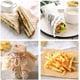 thumbnail image 5 of 50 Hojas De Papel De Revestimiento Para Cestas Deli, Papeles Para Envolver Alimentos, Papel Para Envasar Alimentos, Papel Encerado Para Hamburguesas, Sándwich, Pan De Frutas, Para, 5 of 5