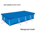 thumbnail image 2 of Luniquz Rectangle Pool Cover, Rectangle Swimming Pool Solar Cover,Frame Durable Dustproof Rainproof Pool Cover for Inflatable Family Pool Paddling Pools and Outdoor Villa Garden, 2 of 7