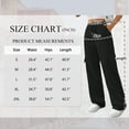 thumbnail image 6 of SWQZVT Womens Cargo Sweatpants Baggy High Waisted Joggers Sweat Pants Athletic Pants with Pockets, 6 of 9