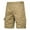 Yellow, variant on Fheaev Cargo Shorts For Men Men's Camouflage Work Shorts Mid-waist Multi-pocket Five-piece Pants Pants Sports Pants Shorts Pants
