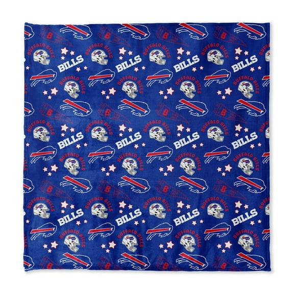Pegasus Buffalo Bills 108" x 108" Victory Pennant Ultra Cozy Family Blanket