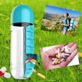 thumbnail image 2 of Bicicleta 600ML Plástico 2 en 1 Combinar Pastillero diario Botellas para beber Copas (Azul) Tmvgtek Accesorios para bicicletas, 2 of 7