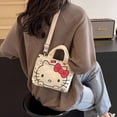 thumbnail image 3 of MBTI Lindos bolsos de mano para mujer Bolso de hombro de lona con dibujos animados de Hello Kitty Kawaii Bolso pequeño informal de diseñador de moda Bolso cruzado para mujer, 3 of 4