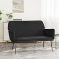 thumbnail image 1 of vidaXL Bench Black 108x79x79 cm Velvet, 1 of 5