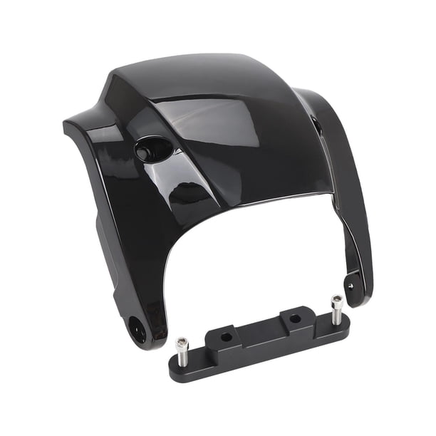 Bisel de faro delantero de motocicleta Cubierta de carenado de faro de repuesto profesional para Negro brillante