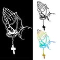 thumbnail image 6 of Personalize Your Car with Personality Rosary Gesture Car Stickers, 6 of 6