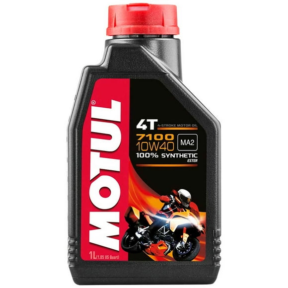 Aceite 4t 7100 10w40 1lt Motul negro M