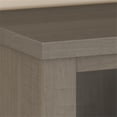 thumbnail image 3 of Maklaine Wood Modern Transitional 5 Shelf Bookcase in Ash Gray, 3 of 6