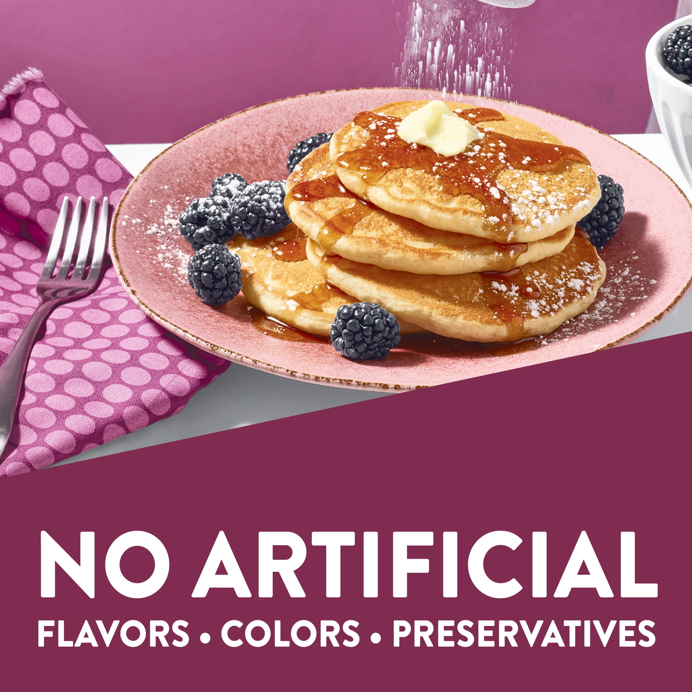 (4 pack) Krusteaz Sweet Cream Pancake and Waffle Mix, Light & Fluffy, 26 oz Box