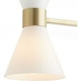 thumbnail image 4 of Beldar 4 - Light Aged Brass Brass Wall Sconce, 4 of 4