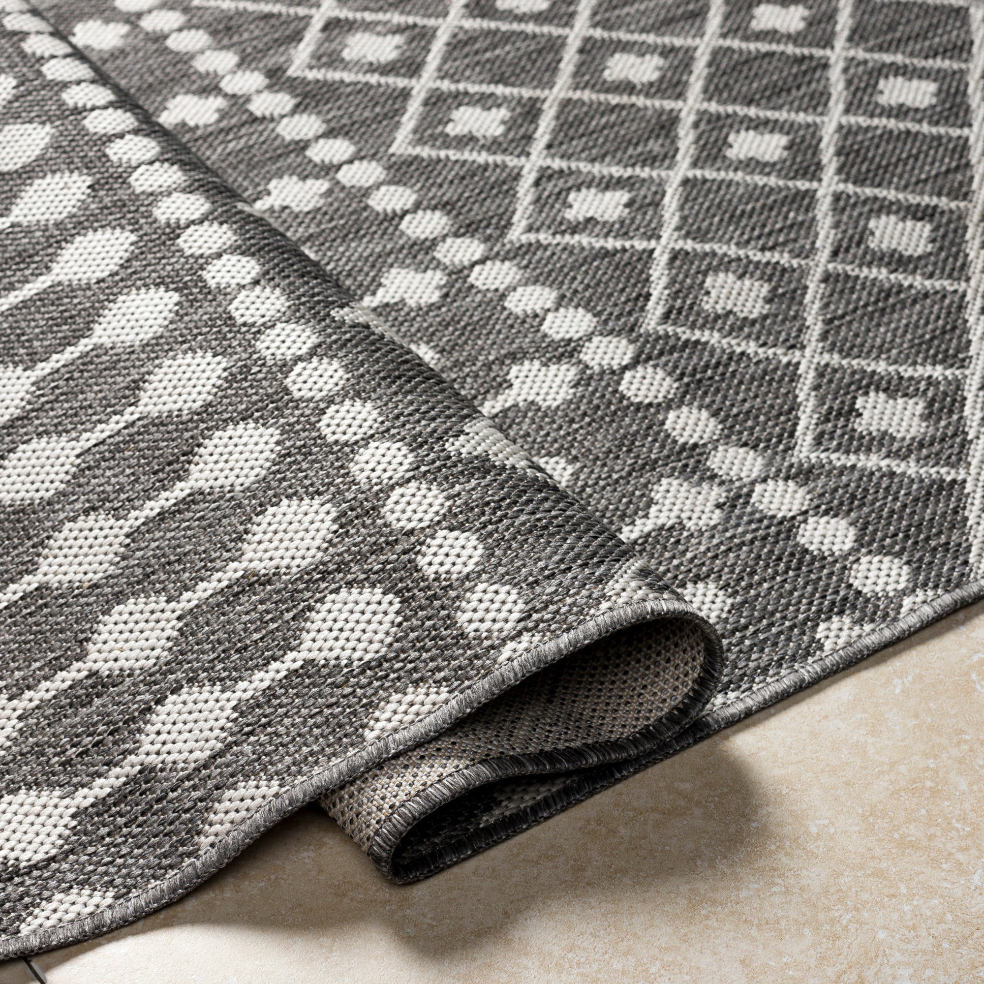 Artistic Weavers Long Beach Area Rug, Medium Gray, 6'7" x 9'