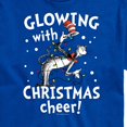 thumbnail image 3 of Cat in the Hat - Glowing Christmas Cheer - Men's Short Sleeve Graphic T-Shirt, 3 of 4