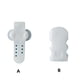 thumbnail image 3 of Bewildely Soporte para la cabeza, brazos de ducha, estante de baño, suministros para el hogar, mano de obra fina, accesorios multiusos para el Juegos de accesorios de baño Tipo 2, 3 of 6