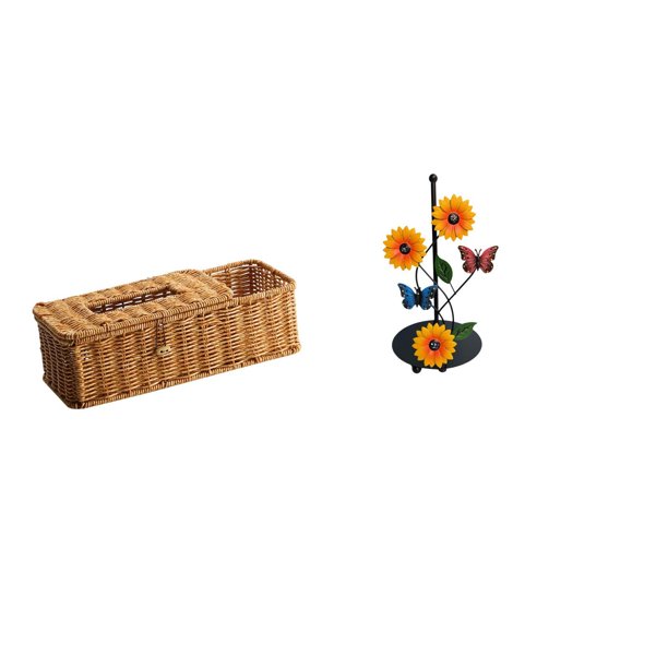 Estuche para pañuelos de escritorio,Caja de pañuelos faciales de papel retro de madera,Tapa para caja de pañuelos,porta servilletas de papel facial,Soporte de papel higiénico,Porta toallas