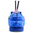 thumbnail image 4 of J World ACE Racket Sports Backpack with Racket Protection & Multiple Storage Compartments, Navy, 4 of 7