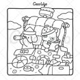 thumbnail image 4 of Coloring Book Coco Wyo Little Cuddles for Adults and Teens, 4 of 9