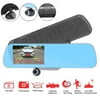 Dash Cam Dual Lens Rear View Mirror Car Backup Camera Front and Rear 1080P Full HD Video Recorder, Car DVR with G-Sensor Motion Detection Loop Recording Parking Mode 5" 140° Wide View