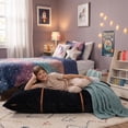 thumbnail image 5 of Big Joe Turnabout 3-in-1 Convertible Kids Bean Bag Chair, Black Licorice, 5 of 6