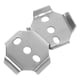 thumbnail image 1 of ColoMX 2 rollos de papel higiénico de repuesto: Kit de herrajes para baño con accesorios de montaje - Diseño moderno para un uso diario seguro, 1 of 8