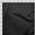 thumbnail image 4 of oneOone Silk Tabby Black Fabric Dot Circle Craft Projects Decor Fabric Printed By The Yard 42 Inch Wide, 4 of 4