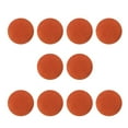 thumbnail image 2 of Abbracc 10Pcs Fabric Covered Button Shank Button Sewing Scrapbooking Orange, 2 of 6