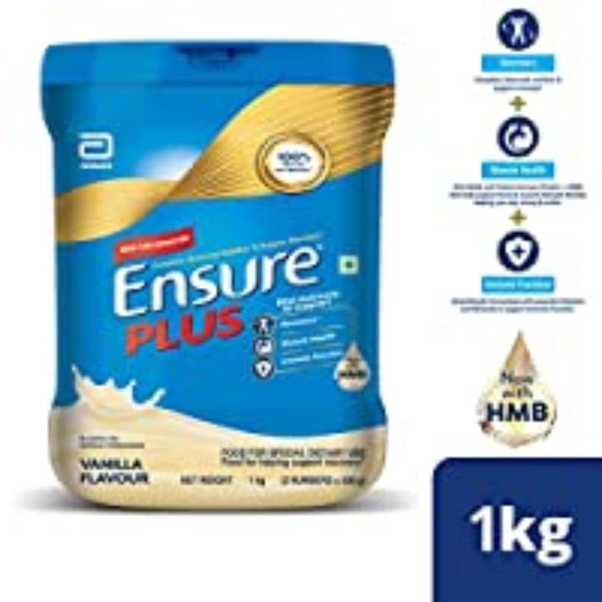 Ensure Plus Powder 1 Kg Vanilla Blue