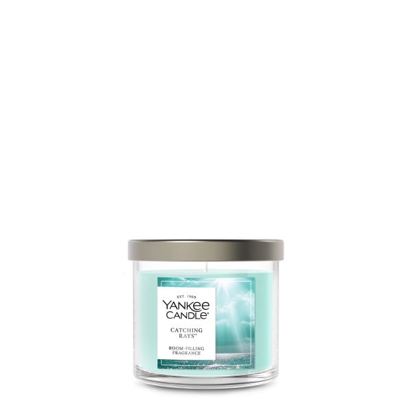 Yankee Candle Small Tumbler Scented Single Wick Jar Candle, Catching Rays, 4.3 oz (Pack of 4)