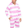 thumbnail image 4 of Men's Fashion One Piece Jumpsuit Overall Printed Playsuit, 4 of 7