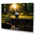 thumbnail image 2 of Designart "Precise Putting on the Golf Course II" Sports Canvas Art Print, 2 of 5