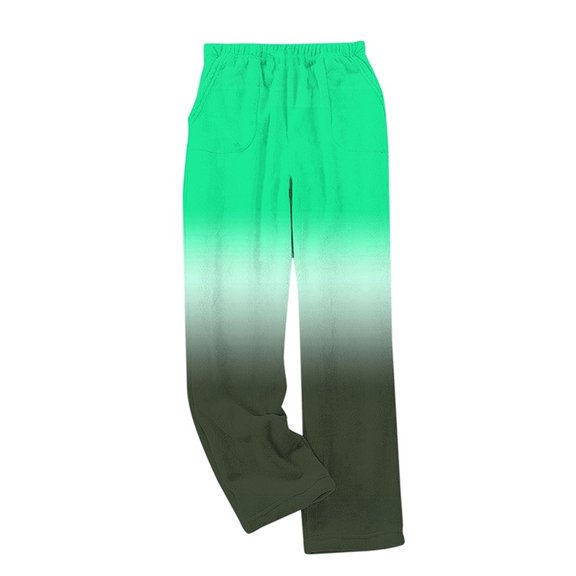 Bixock Fleece Pajamas Pants for Women Pajamas Trousers Sleep Pant All Over Print Flannel Full Length Elastic Waist Loose Thick Warm Stretch Winter Indoor Loungewear Bottom Women Clothings