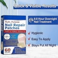 thumbnail image 2 of Extra Strong Nail Repair Patches - Waterproof Breathable Treatment For Nail Fungus, Split Nails, 2 of 4