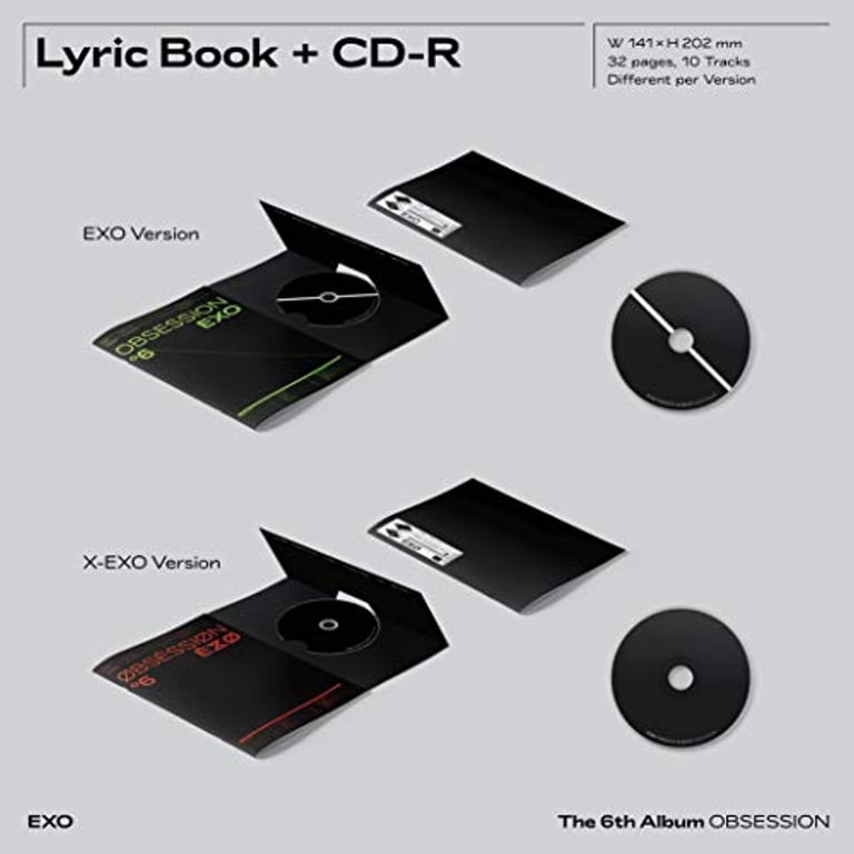 EXO The 6th Album 'OBSESSION' (EXO & X-EXO Verison) - CD - Walmart.com